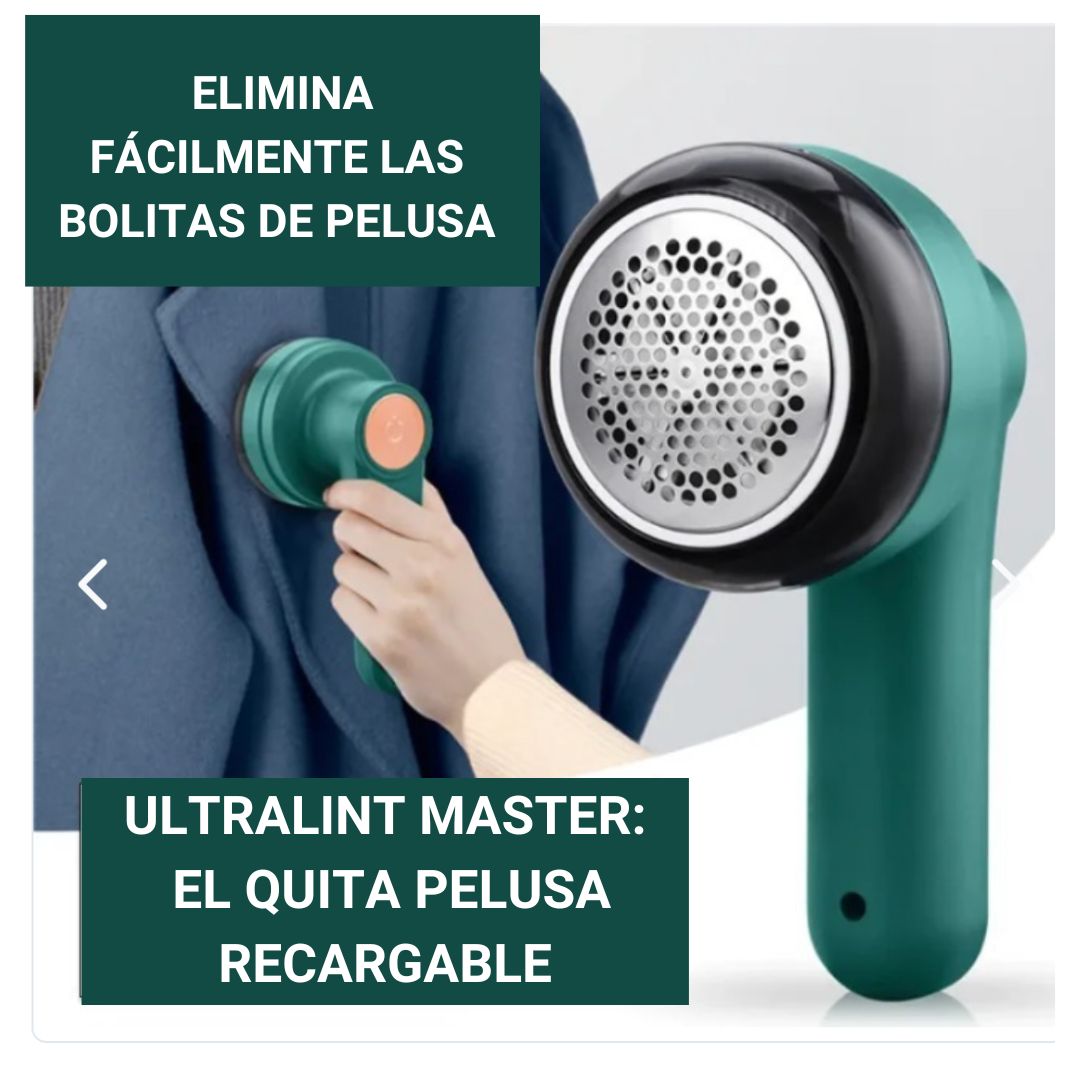 UltraLint Master: Eliminador de Pelusa Recargable