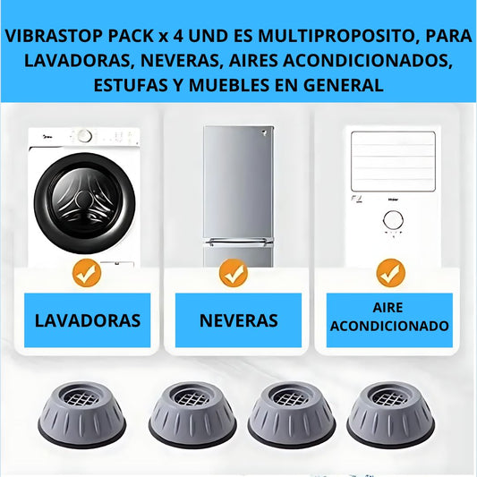 VibraStop Pack de 4 Unidades